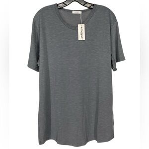 COOFANDY / Gray Slim Fit T-Shirt / Medium